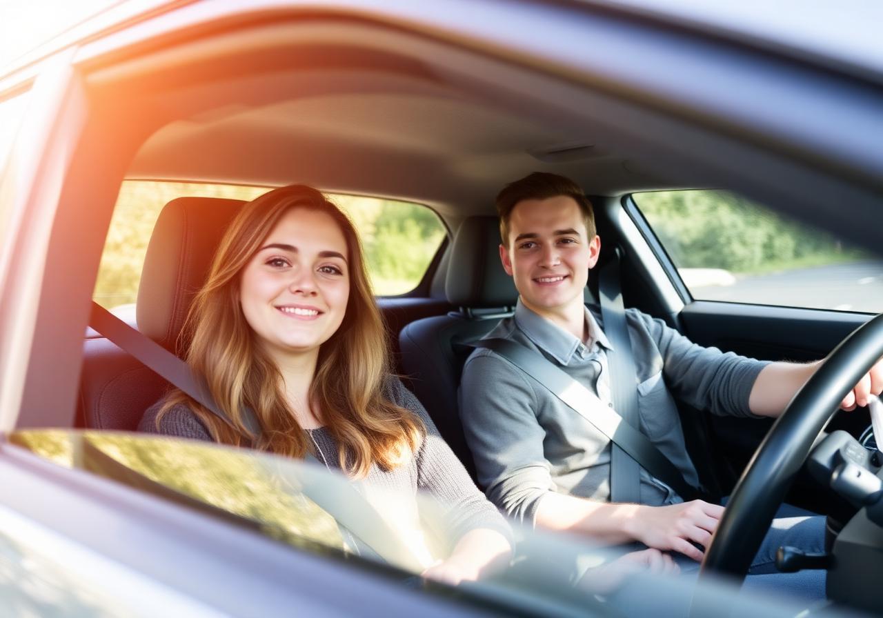 Mindful Motoring driving instructor with student